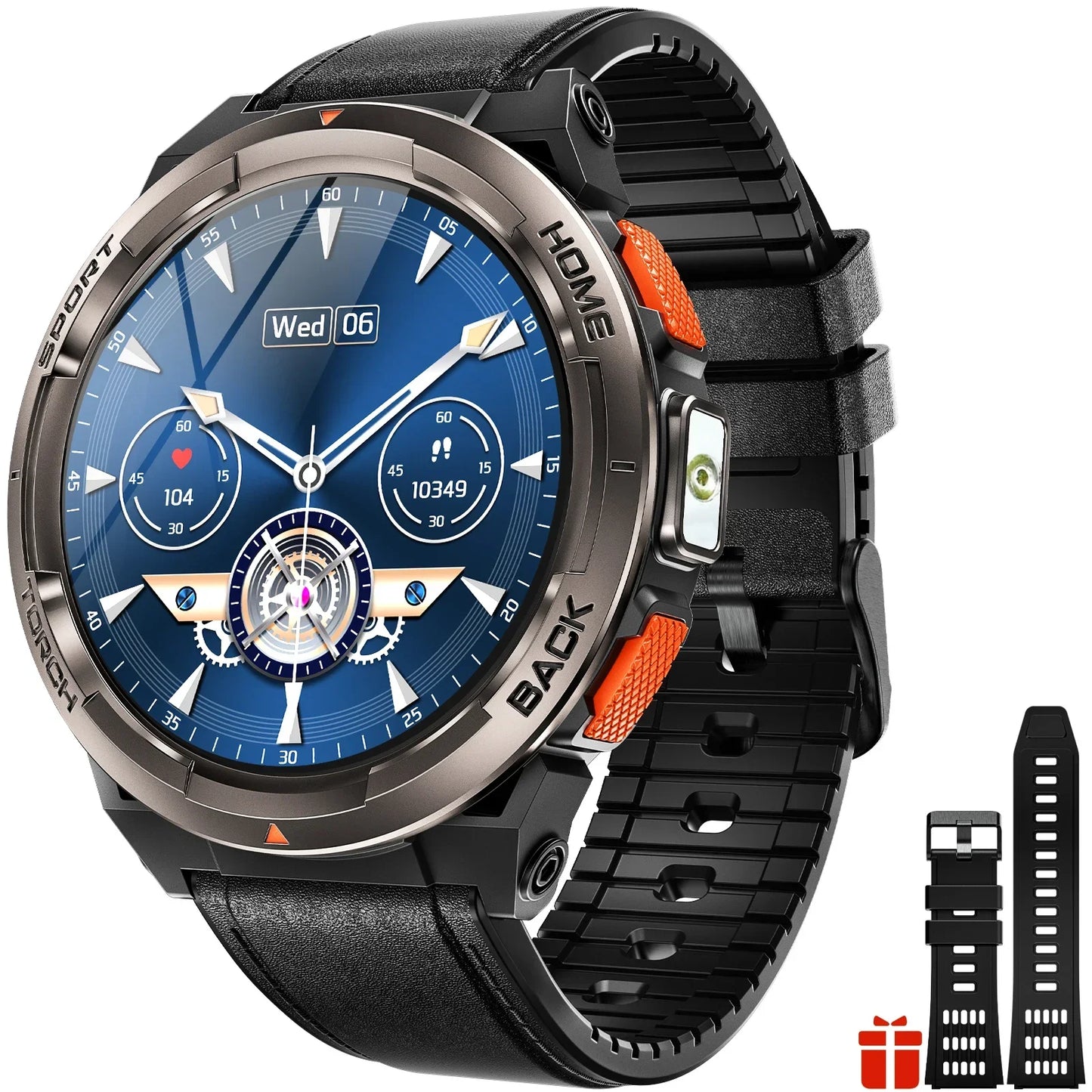 EIGIIS Smart Watch KE5 2024 3ATM Waterproof Sports Watch