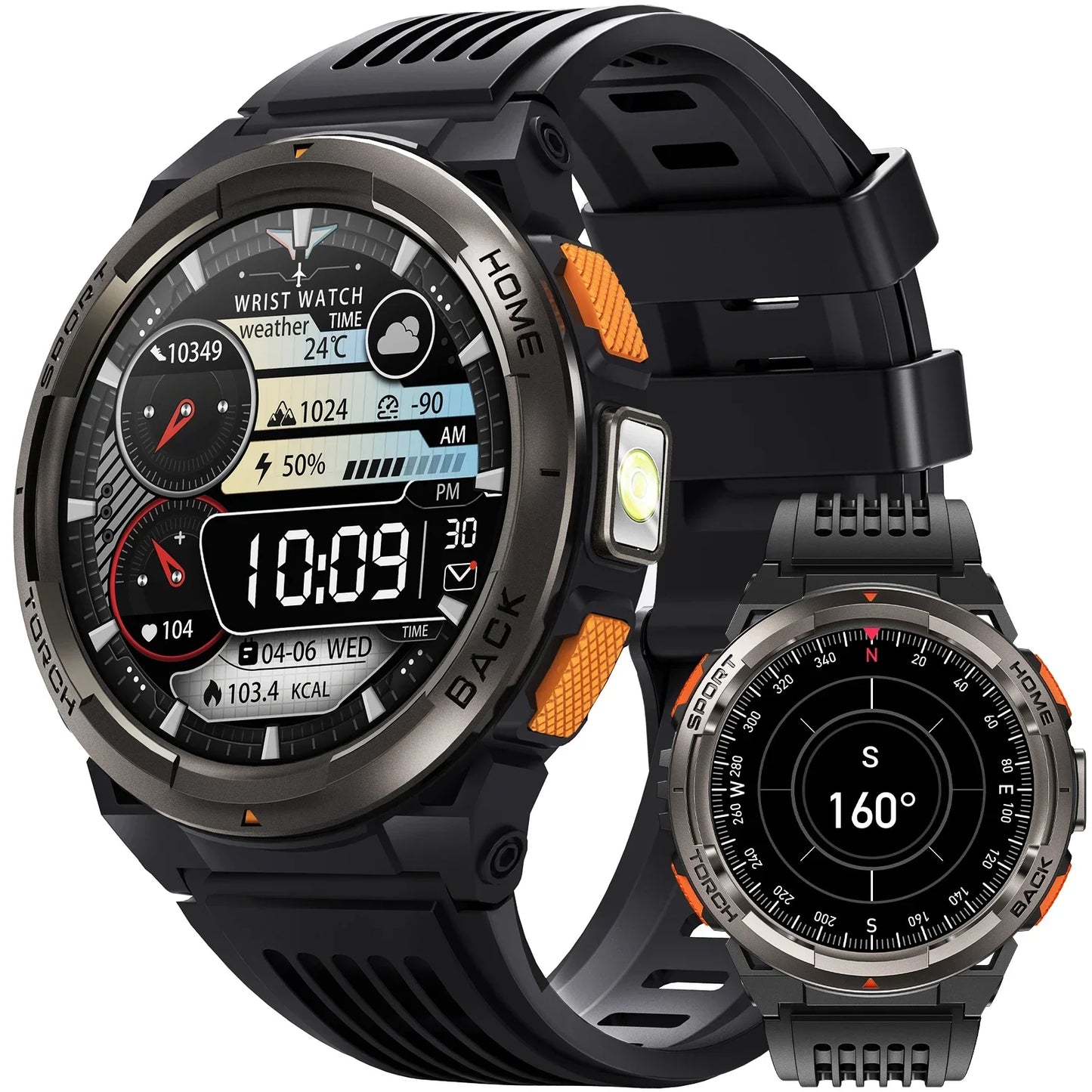 EIGIIS Smart Watch KE5 2024 3ATM Waterproof Sports Watch