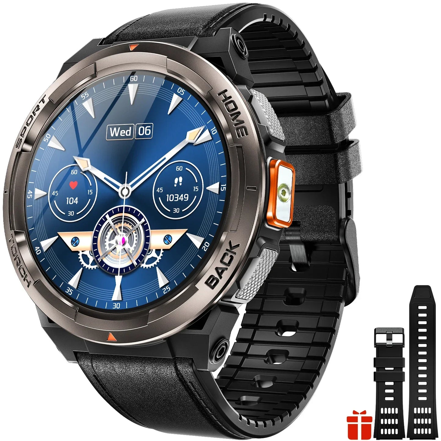 EIGIIS Smart Watch KE5 2024 3ATM Waterproof Sports Watch