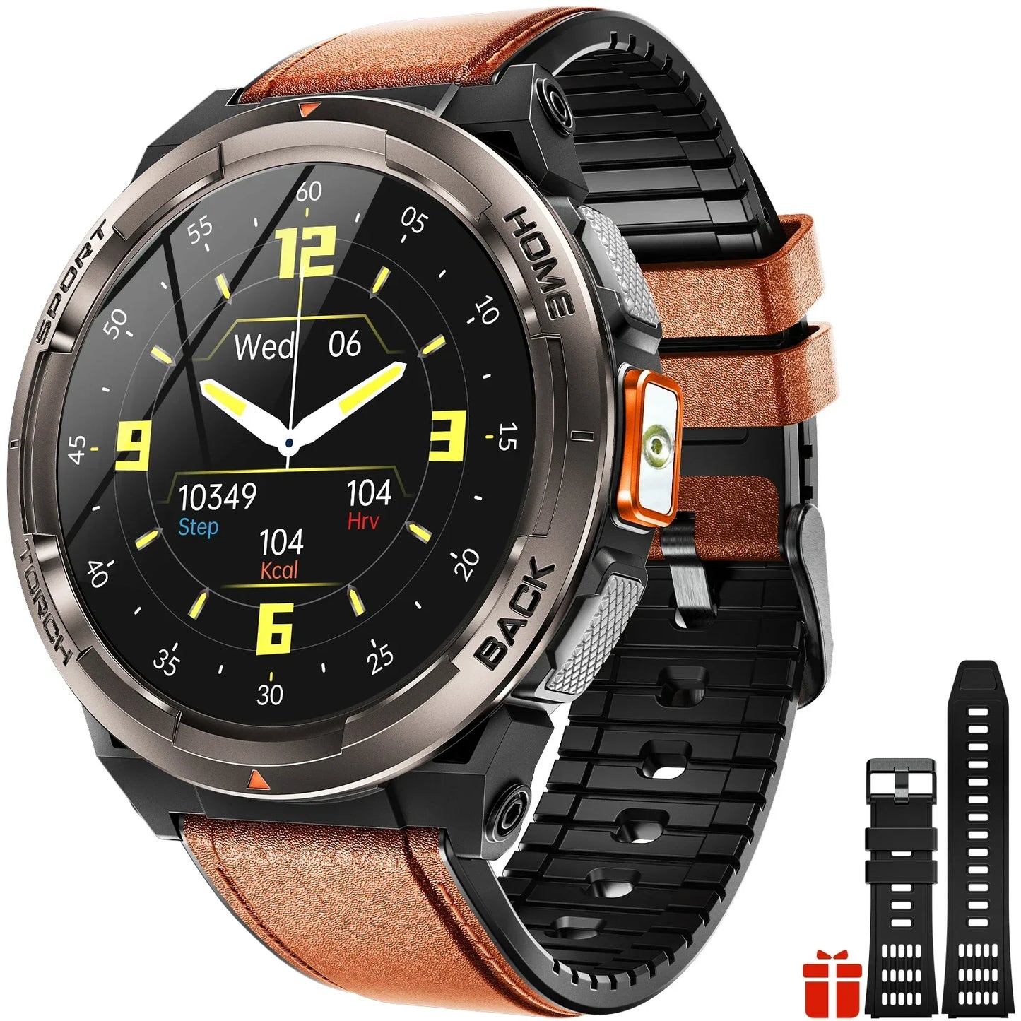 EIGIIS Smart Watch KE5 2024 3ATM Waterproof Sports Watch