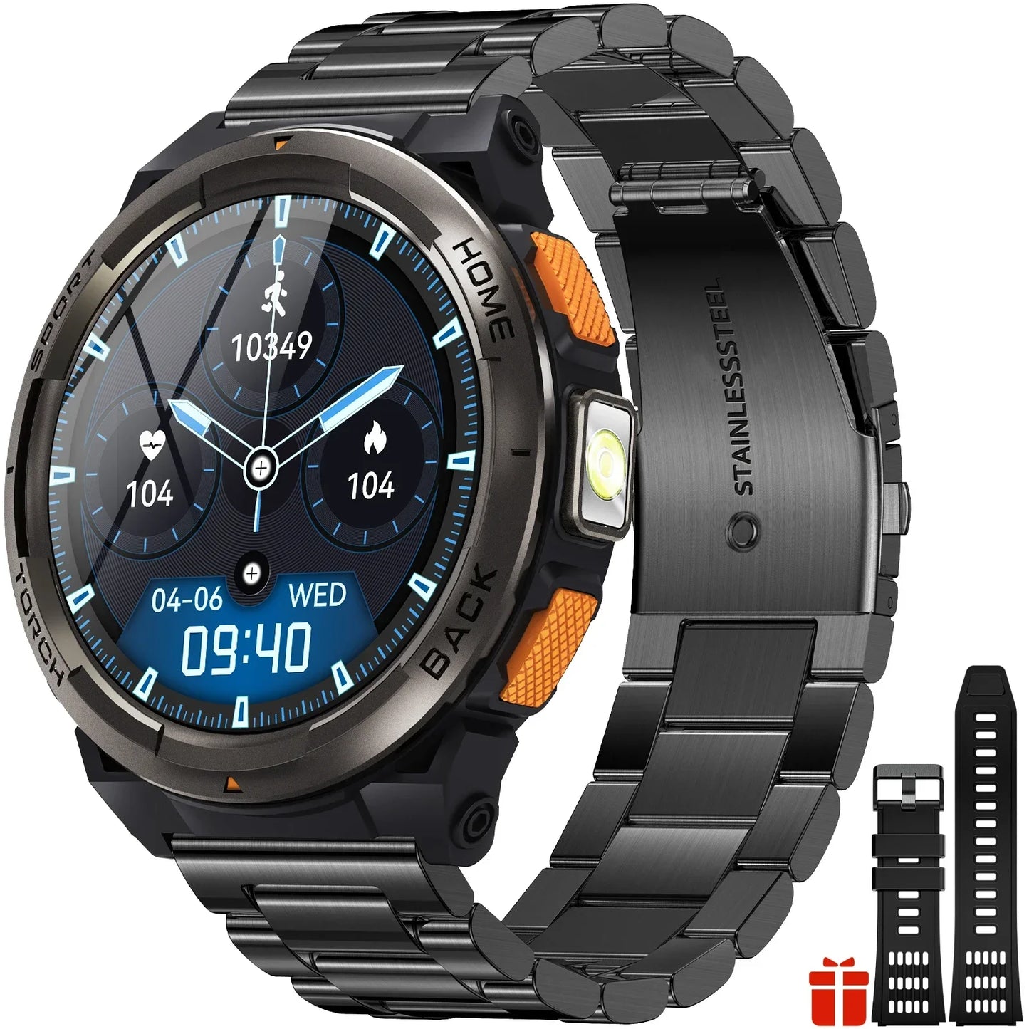 EIGIIS Smart Watch KE5 2024 3ATM Waterproof Sports Watch