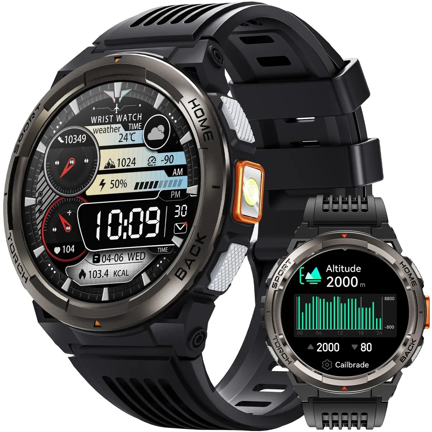 EIGIIS Smart Watch KE5 2024 3ATM Waterproof Sports Watch
